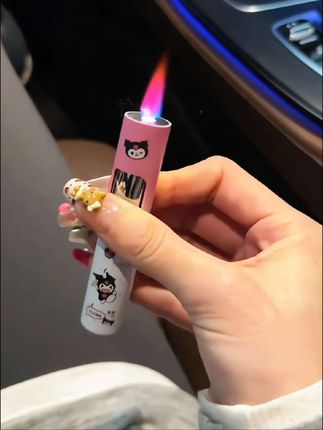 可爱库洛米草莓熊充气防风打火机卡通粉焰炫酷夜光创意男女友礼物#打火机 #少女心爆棚 #超便宜超划算 #库洛米 #礼物推荐 @DOU+小助手