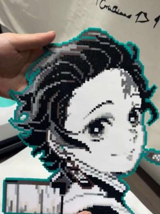 拼豆日记之超绝客作鬼灭之刃炭治郎!!
太帅了吧!炭治郎!!!
你敢拼我就敢熨#拼豆 #鬼灭之刃 #拼豆日常 #炭治郎