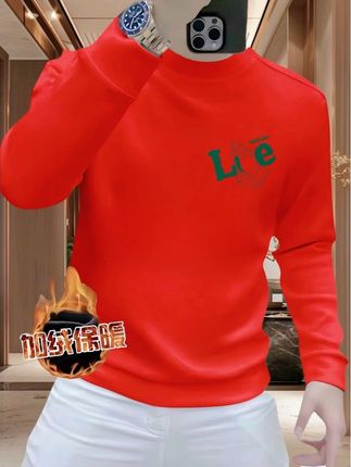 #卫衣 #秋冬穿搭 #面料柔软舒适 #加绒保暖 #男装