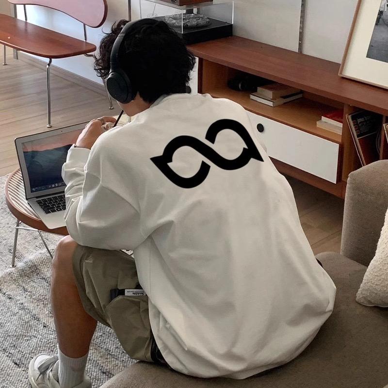 闭眼入!给对象买的长袖T恤太好看了!#男生穿搭 #长袖t恤 #长袖 #男女同款 #长袖打底衫