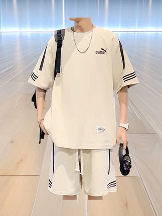 #速干套装 #休闲套装 #男士套装 #运动套装 #谁穿谁好看