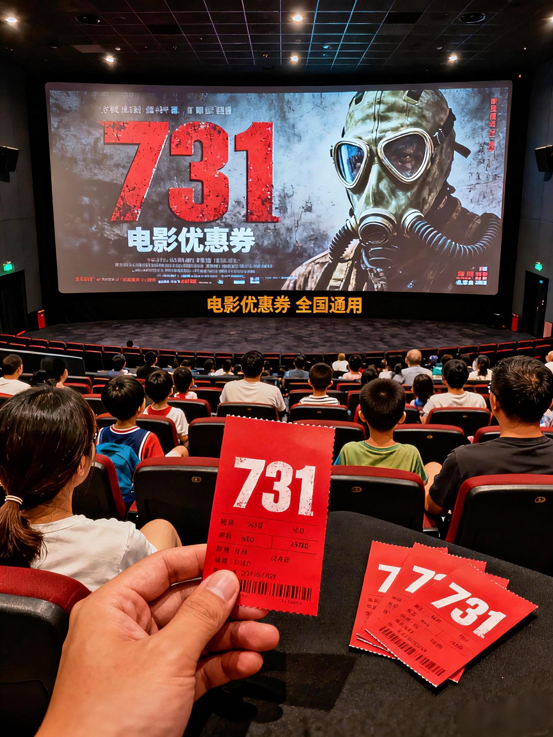 电影优惠券,全国通用,过期自动退! #731 #电影 #观影推荐 #一起看电影 #勿忘国耻
