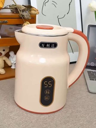万利达电热水壶大容量家用烧水壶不锈钢开水壶自动断电保温一体#万利达电热水壶 #烧水壶 #大容量烧水壶 #家用烧水壶