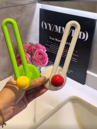 发圈置物架,浴室发箍发饰发夹皮筋头绳挂钩,免打孔饰品收纳架