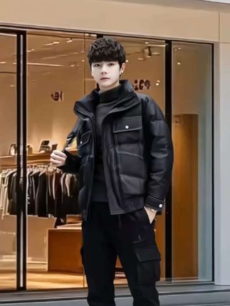 #男士冬装外套 #加厚保暖 #品质男装