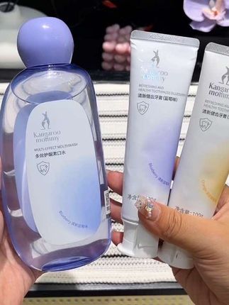 #孕6周 🤰就有了胎心胎芽❤️,NT四维一次过,每次刷牙就干呕难受,老公给换成了这款孕妈妈可以放心用的牙膏,#袋鼠妈妈 孕婴大品牌的,淡淡的水果清香,温和清洁清新口气,孕期哺乳期都能用~#孕期注意事项 #孕妇可以用什么牙膏