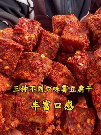 你们吃过梅干菜萝卜丝口味的霉豆腐干吗?这个是我们江西的特色美食,没吃过的来尝尝啊!#江西dou知道 #江西美食 #农家小院 #手工制作 #美食趣胃计划