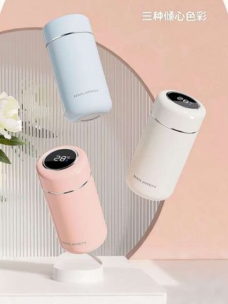 保温杯#智能保温杯#女生高颜值316不锈钢#400ml便携小巧迷你水杯子#2025新款 #女生高颜值316不锈钢