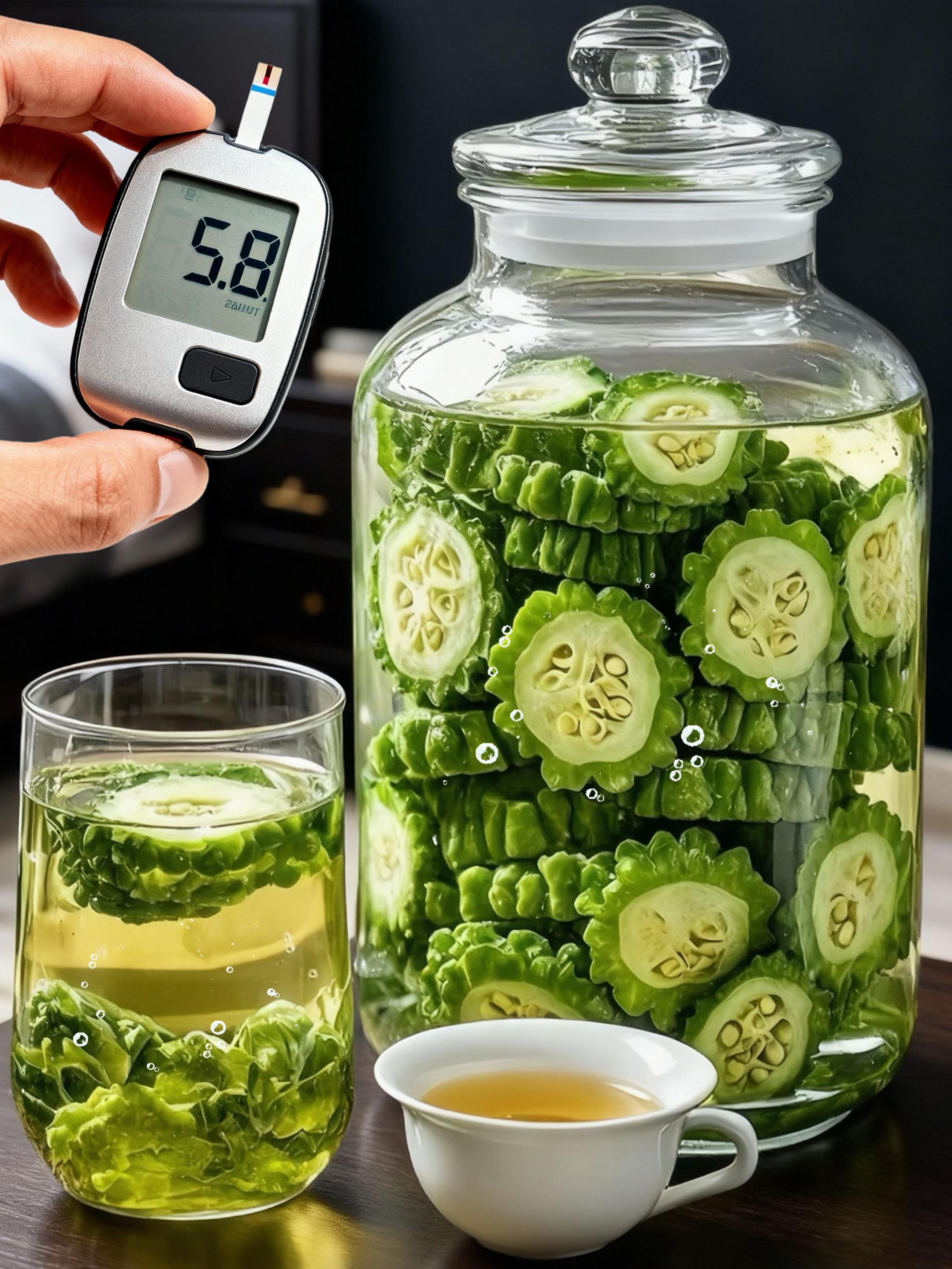 《桑叶双瓜茶:自然的健康馈赠》桑叶双瓜茶,乃大自然的养生妙品。它以桑叶、冬瓜干、苦瓜干精心配比而成。热水入壶,茶香四溢。 轻嗅,芬芳交织。浅尝,桑叶淡雅、冬瓜清甜、苦瓜清苦交融,滋味独特。这不仅是茶,更是健康享受。 于品味间,领略养生之趣,感受自然馈赠,让身心在茶香中舒缓。#喝养生茶#桑叶双瓜茶#桑叶茶好处多多#苦瓜桑叶冬瓜茶#冬瓜桑叶苦瓜茶