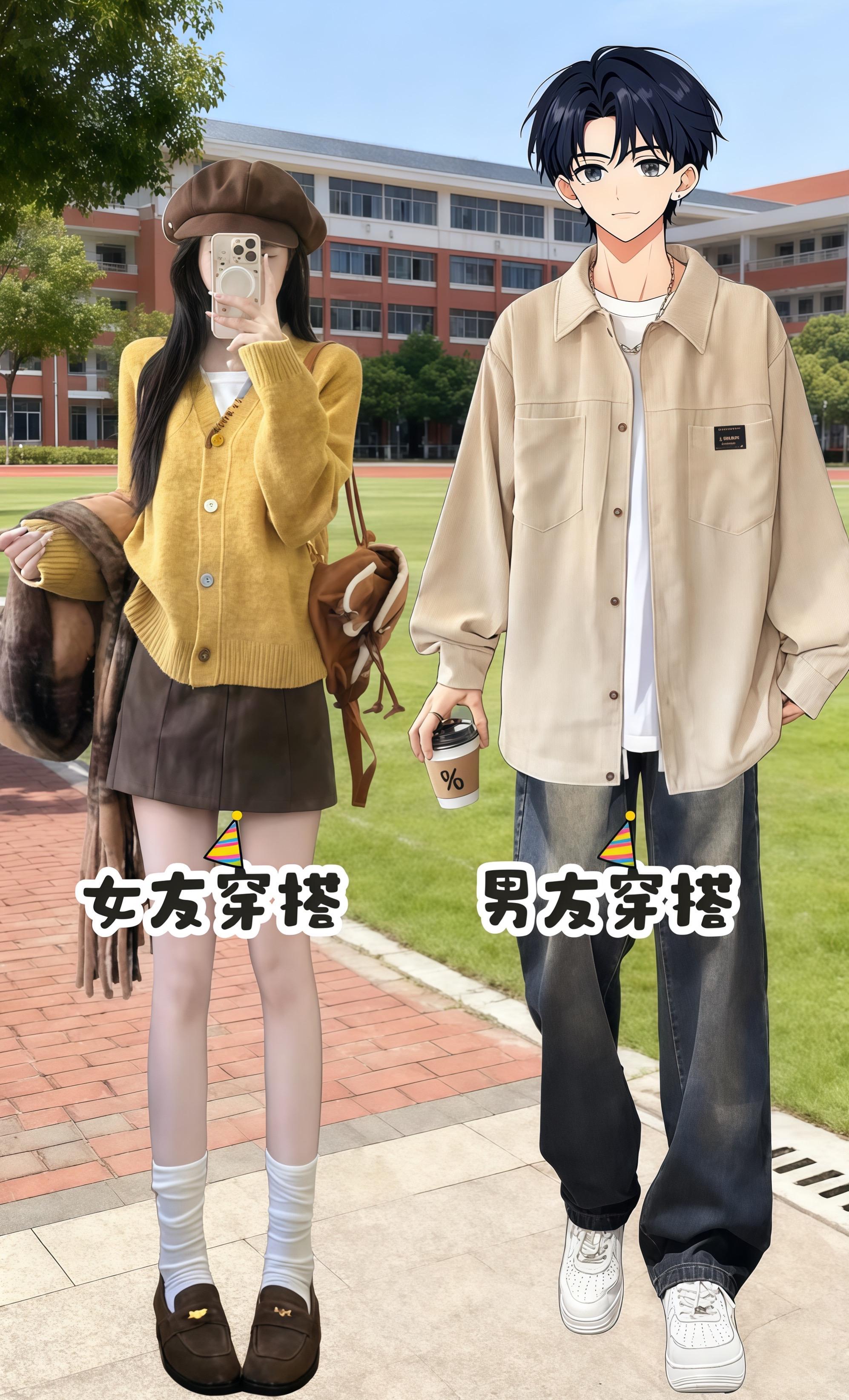 校园风套装绝了!男生这么穿帅回学生时代。兄弟们!这套校园风穿搭直接让你帅回青春岁月! 衬衫版型宽松又有范儿,黑色、卡其、灰色多个颜色可选,不管你喜欢低调酷感还是温柔日系,都能拿捏。搭配的裤子设计感拉满,牛仔款渐变有层次,黑色款简约大气,怎么搭都好看。 穿上这套往校园操场一站,瞬间回到学生时代,阳光又有活力。日常出街、和对象约会穿它,回头率直接拉满,男生们闭眼冲,这套真的不踩雷!#男生穿搭 #校园风 #男生套装穿搭#大学生穿搭天花板 #男生休闲穿搭推荐