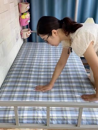 #学生床单 #学生床垫套 #床上用品 #学生床笠 #纯棉床笠