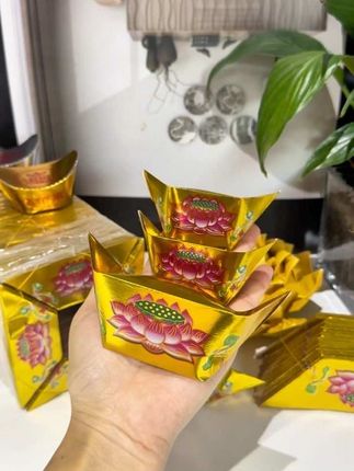 莲花半成品手工折纸#手工 #手工折纸 #莲花 #半成品莲花宝 #无限回购的宝藏单品