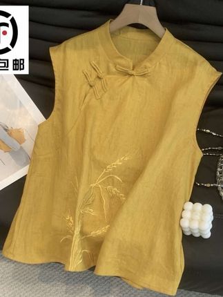 #新中式国风盘扣上衣#国风提花衬衣#精致穿搭#遮肉显瘦#国风服饰