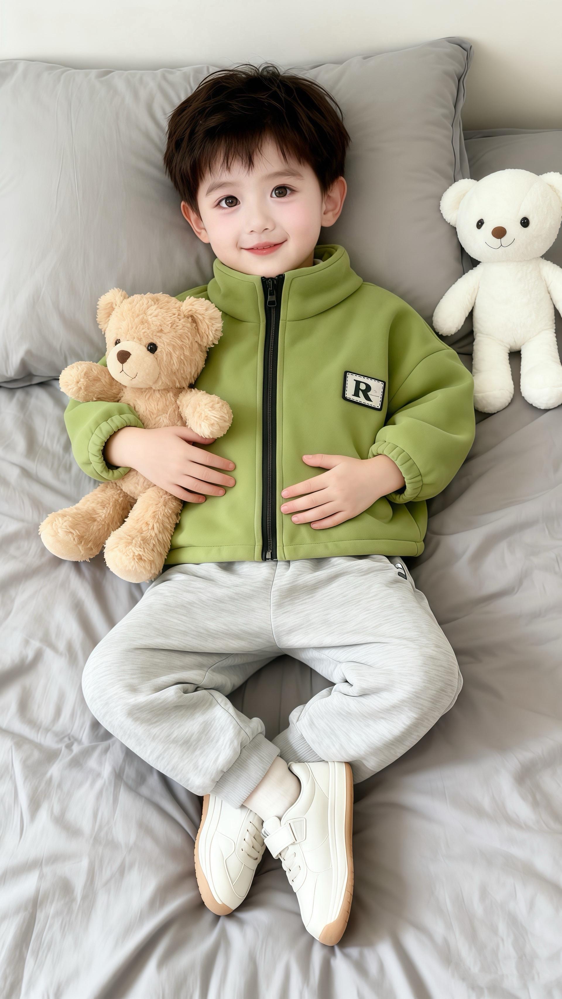 没来得及记录的,都会让我感到很遗憾。每天拿着手机对着你拍 内存每天都在提醒我已满 可是每一张我都不舍得删 #人类幼崽秋冬治愈系穿搭 #高品质童装 #儿童加绒外套 #儿童保暖外套 #萌宝穿搭