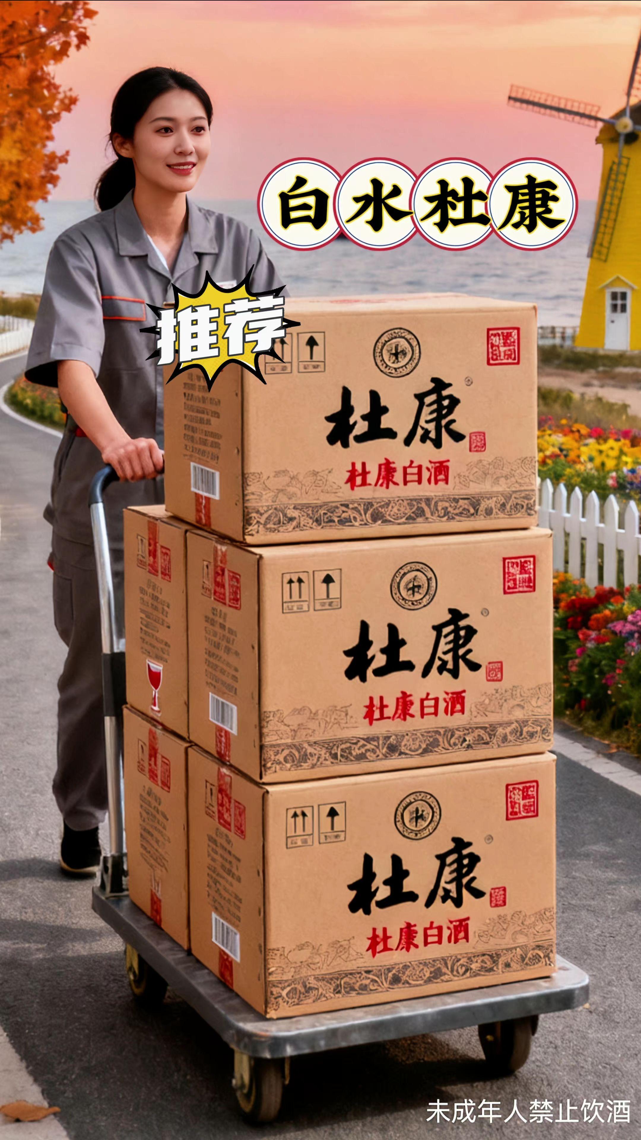 #白酒 #酱香型白酒 #纯粮酿造 #杜康 #送礼