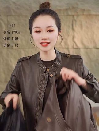 厂家直销,运费险让你退货无忧! #皮衣#显瘦穿搭