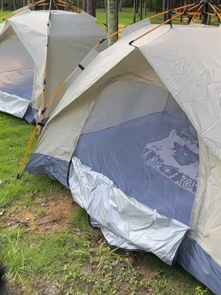 帐篷户外3-4人便携式折叠全自动露营户外帐篷双人野营帐篷野外#户外露营 #好物推荐