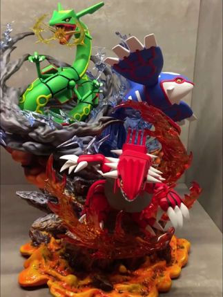 丰源三神(裂空座 盖欧卡 固拉多)#模型 #裂空座#盖欧卡#固拉多#裂空座