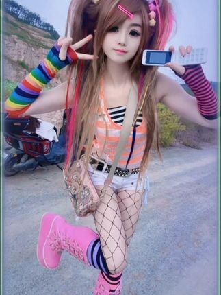#你拍过大头贴嘛