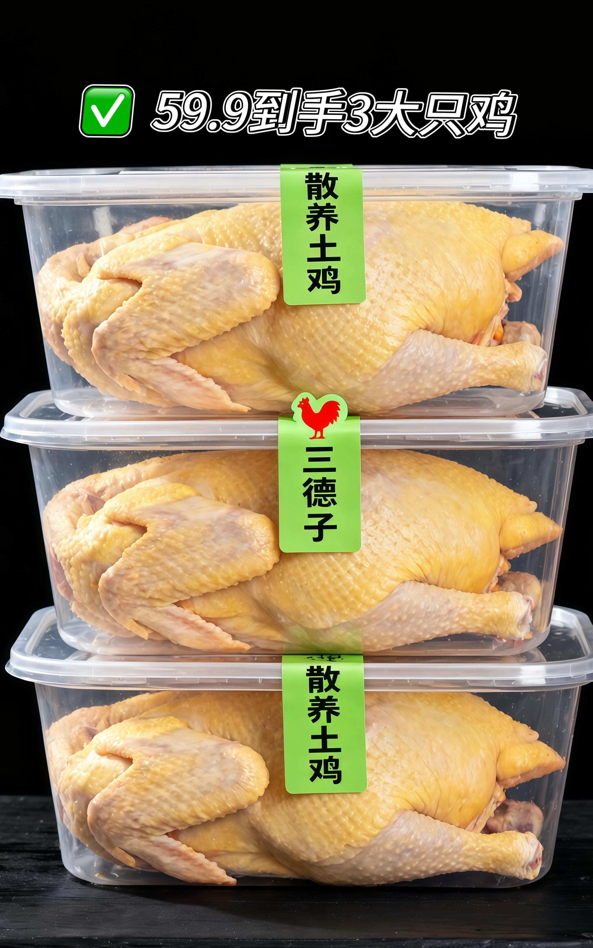 三德子家散养鸡,纯正土味,还原儿时本味!#超便宜超划算这散养土鸡,漫山遍野跑,吃的是五谷虫草,肉质紧实鲜嫩。红烧,肉质紧实有嚼劲;煲汤,汤鲜味美,营养丰富,怎么做都香!让你轻松享受农家美味,快来尝尝吧!#老母鸡 #好吃到停不下来 #土鸡 #三德散养土鸡