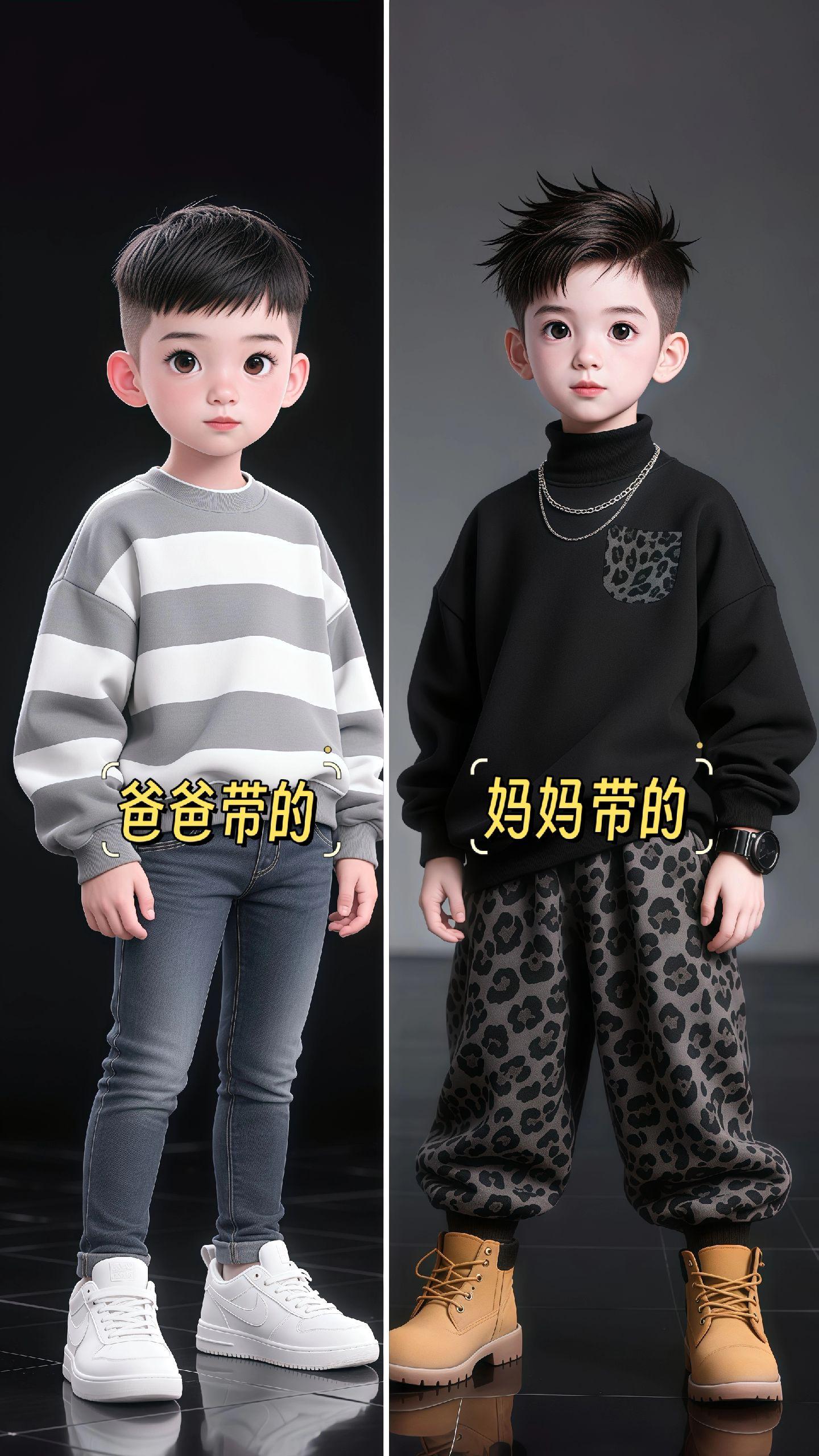 #潮童必备#早秋韩系氛围感穿搭#早秋松弛感穿搭#初秋的第一套look#初秋一周不重样穿搭@抖加🔥上热门🔥dou+🔥热点宝