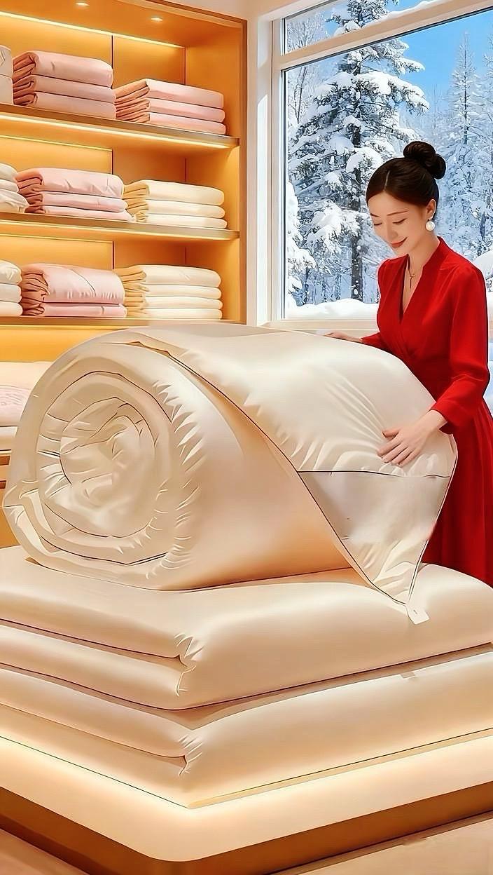 降温了,被窝是最后的倔强!这条蚕丝被简直是冬日续命神器,裹着它就像被云朵轻轻抱着,又暖又软,好睡不压身~#被子#手工蚕丝被 #桐乡手工蚕丝被 #家纺床上用品#蚕丝被@DOU+上热门 @抖加🔥上热门🔥dou+🔥热点宝 @巨量千川