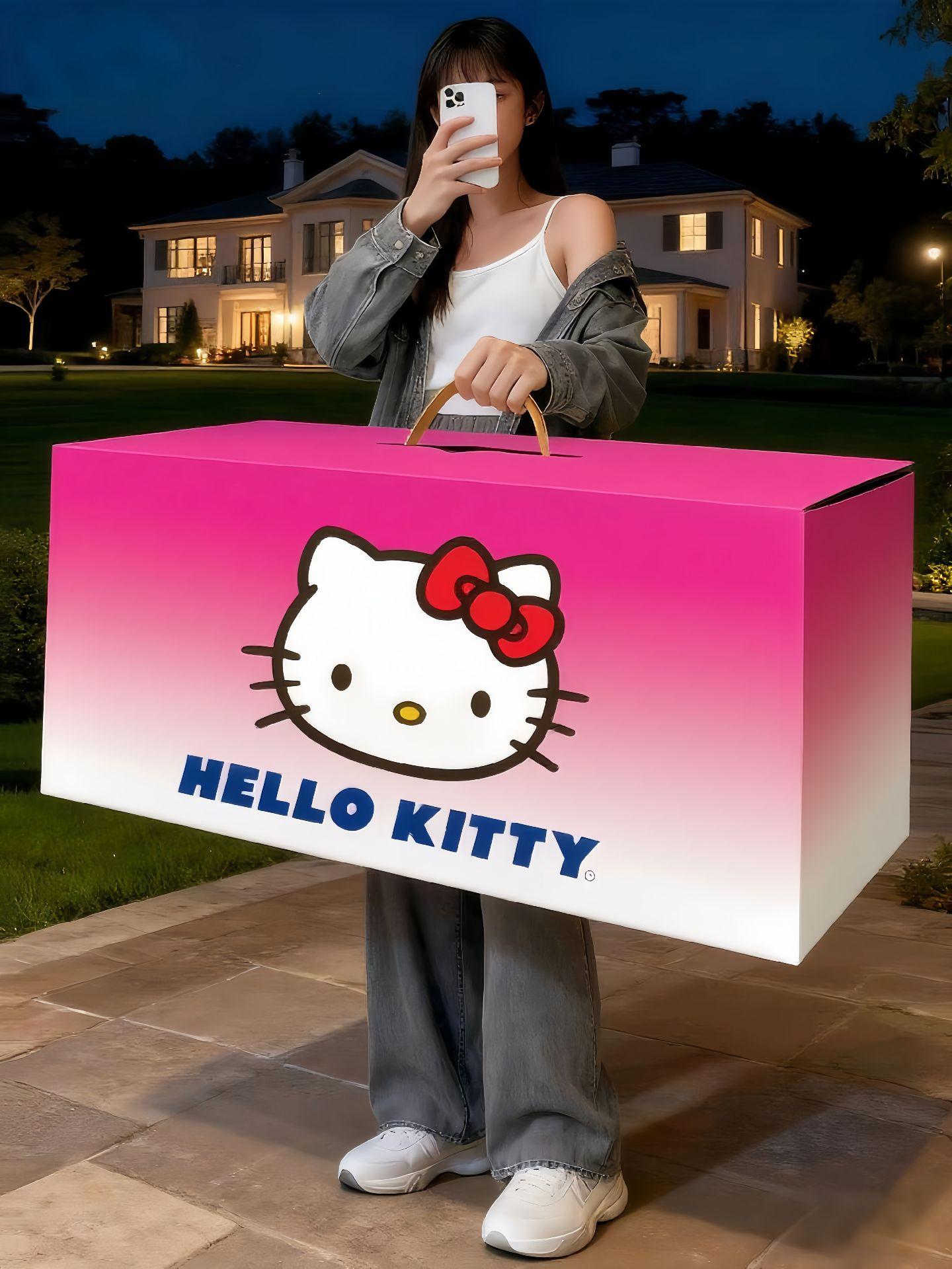 宝宝 你也会偷偷给我买这个可可爱爱的玩偶花束的对吧对吧#hellokitty #玩偶花束#惊喜跟礼物都是来自爱你的人