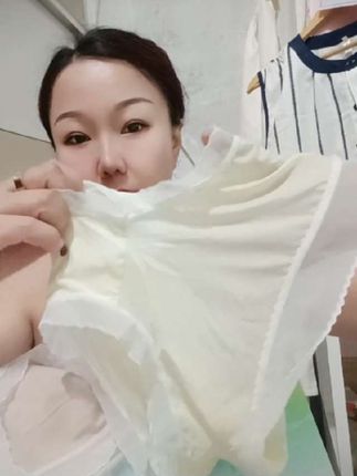桑蚕丝内裤到手6条。