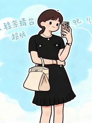 2025新款高级小众不撞款超好看独特漂亮气质黑色连衣裙子女装夏季#穿搭分享#谁穿谁好看#OOTD