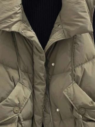 女时尚秋冬加厚马甲#秋冬穿搭 #保暖又好看 #时尚不臃肿