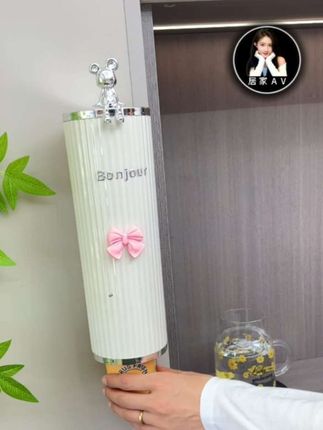 壁挂式饮水机杯架 带盖设计 子取杯器 杯架抽取式杯架杯于 置物架!