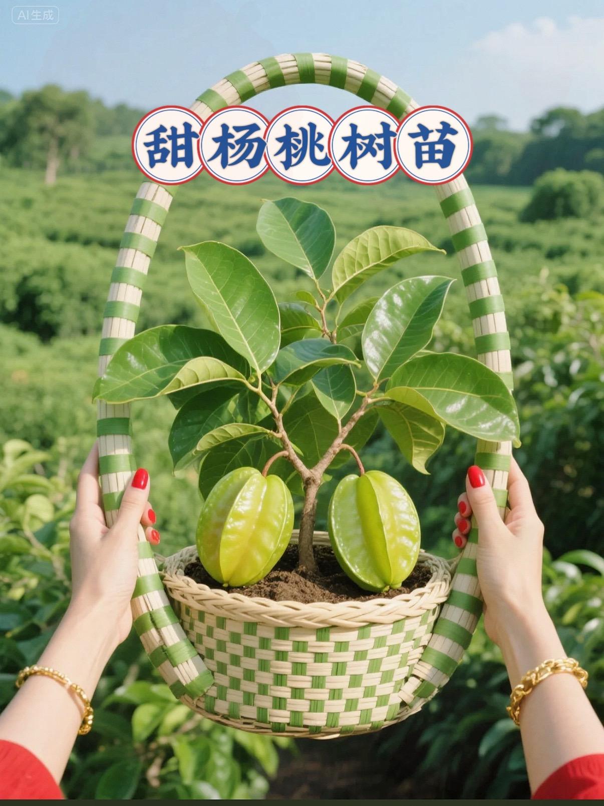 四季甜杨桃树苗。房前屋后千万不要种这个四季甜杨桃,因为种一颗用不了多久就能结果,结的果实怕你全家人都吃不完。朋友们,这是我们的四季杨桃啊,看看四季甜杨桃,四季开花结果的啊,它是花果桐树的哦,它是纯甜无酸味的那种哦。有没有朋友喜欢的?这是五年的规格,喜欢的给个小爱心加关注哦。#甜杨桃树苗 #杨桃#杨桃树苗 #上热门话题🔥🔥🔥 @DOU+小助手 #优质种苗