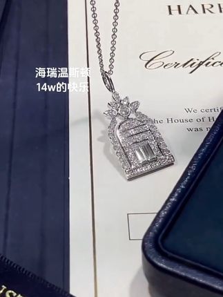 无痛拿下14w的快乐~💎幸福之门 拒绝一眼假 925银➕合成锆石 细节火彩做工做到一毛一样! #幸福之门项链 #珠宝首饰 #饰品首饰 #项链 #海瑞温斯顿
