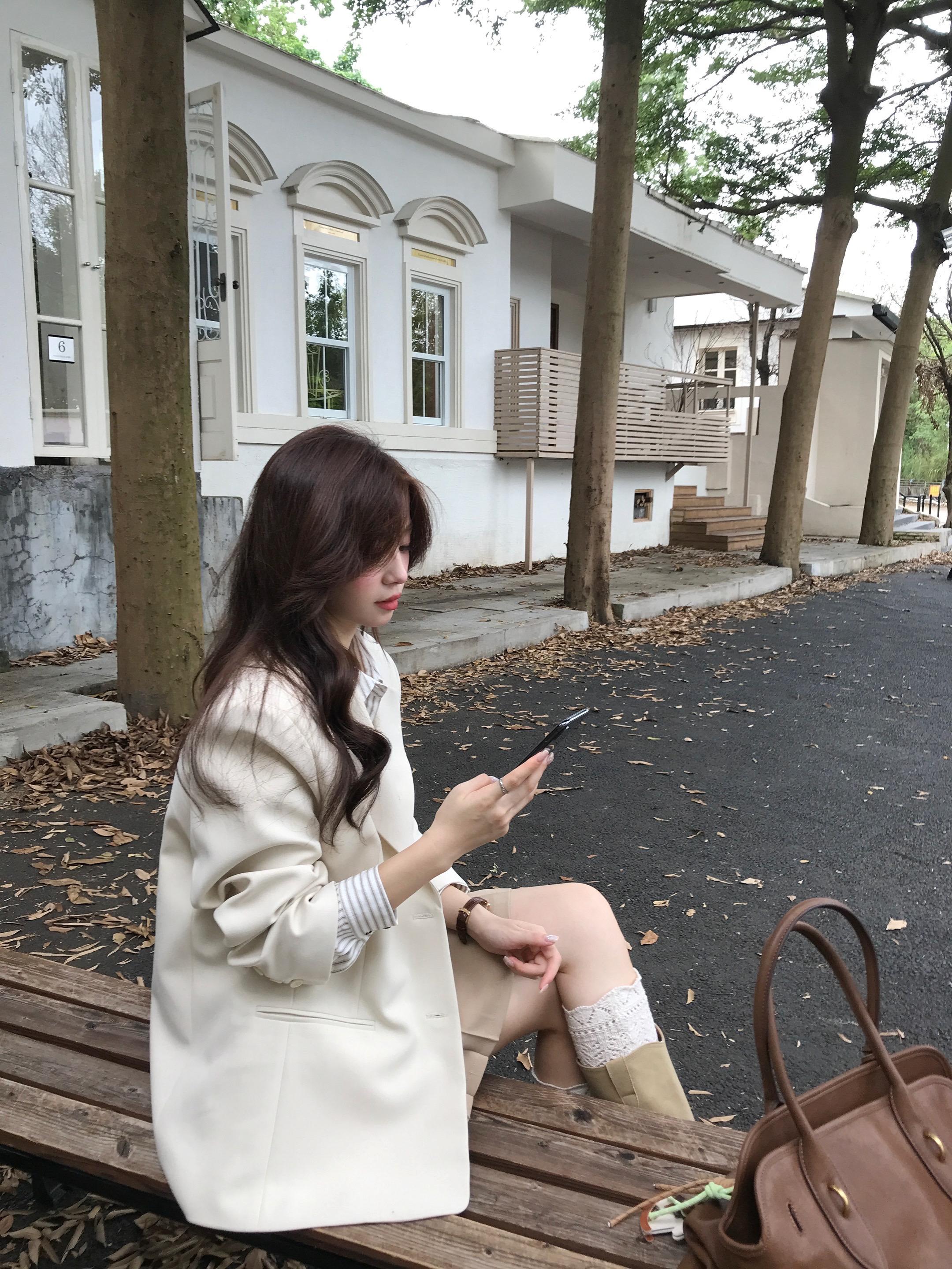 喜欢安安静静的感觉🫧#ootd穿搭 #韩系穿搭#秋冬穿搭