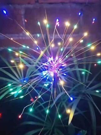 蒲公英草坪太阳能烟花灯户外花园庭院led装饰氛围灯地插七彩灯#蒲公英太阳能灯#草坪灯#地插七彩灯#户外花园庭院灯#led氛围灯