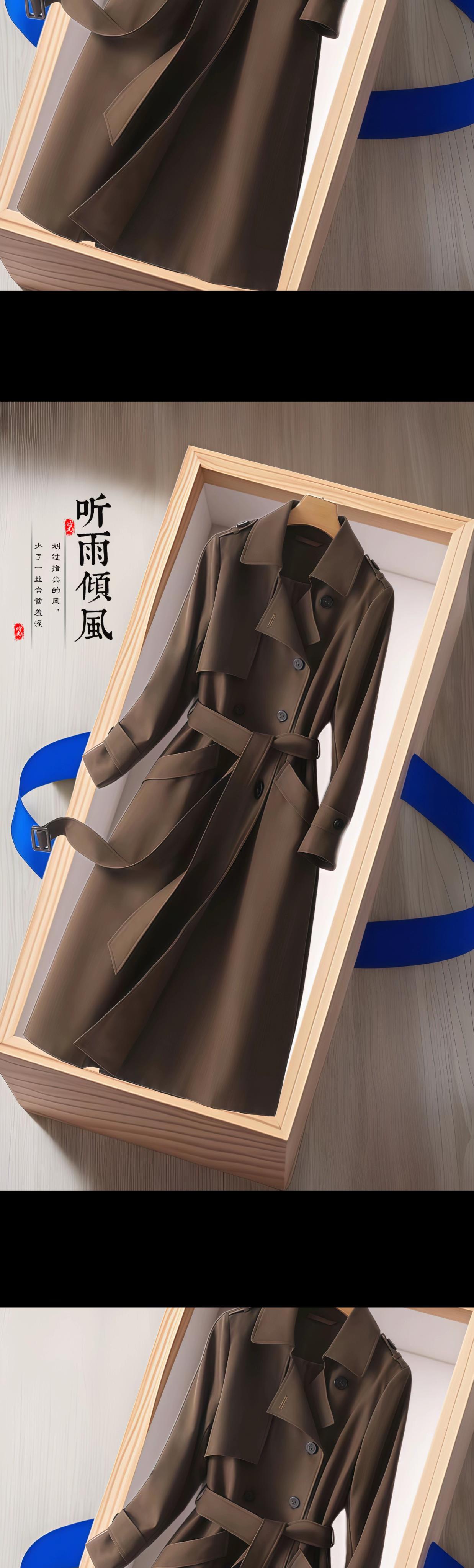 咖色风衣春季穿搭指南。1.内搭公式:内穿白色V领针织衫+米白色直筒裤,基础配色凸显风衣质感;或选浅杏色碎花连衣裙,平衡英伦风与春日柔美。 2.下装适配:搭配浅蓝色九分烟管裤,露脚踝显利落;也可配黑色皮质短裤+肉色打底袜,打造轻复古层次。 3.鞋饰点睛:脚踩黑色乐福鞋或棕色短靴,配饰选米色贝雷帽、金属细腰带,强化韩系英伦格调,显瘦又时髦。##说好的随便穿穿去看秀 #秋天和风衣的适配度 #网红款风衣大测评 #通勤穿搭如何摆脱土气感 #通勤穿搭万能配色公式