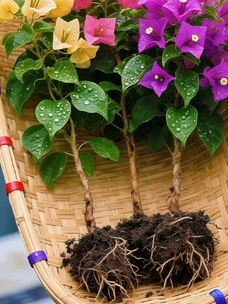 三角梅袋苗小苗落日卡亚塔不甜西瓜苏瓦娜凤凰包对版四季勤花#爱生活爱养花 #三角梅 #阳台养花 #三角梅袋苗 #三角梅 盆栽