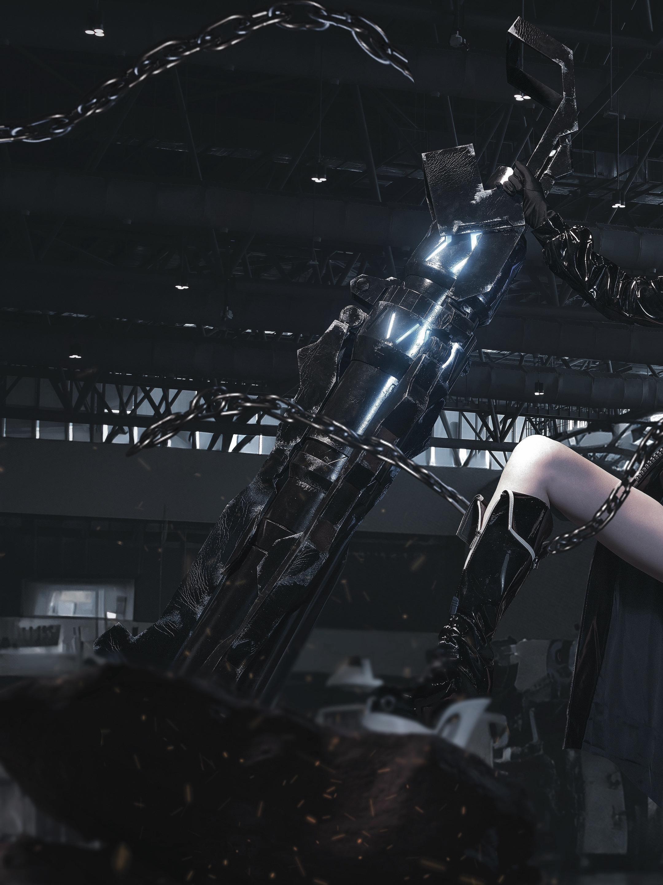 射程之内 我即是神。#blackrockshooter #黑岩射手 #cos #brs