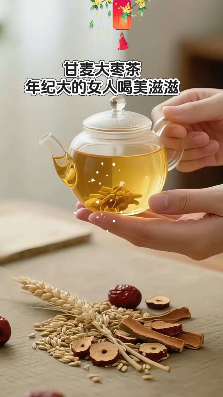#甘麦大枣茶 #坚持每天打卡学习 #中老年人 #广东 #时间观念强