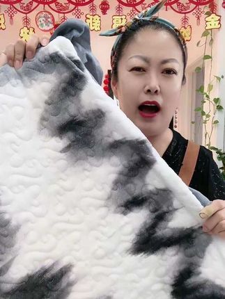 #创作灵感 #面料柔软舒适 #枕巾枕套二合一 #枕巾兔毛 #@DOU+小助手