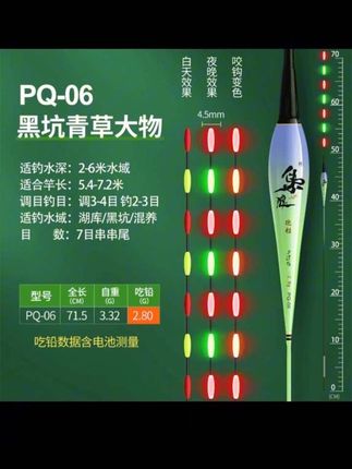 这个就叫无铅自立漂,就是他不用铅。然后在钓大鱼的时候,如果你抛满竿,就是比如说你抛满竿抛头。包的不够远就可以用这个漂解决这个痛点,那么这个漂可以让你钓的更远。第一个他有个特点不需要调漂,第二个他的漂角这里自带一个配重的弹簧,达到这个漂的平衡。第三个就是他的整个漂的漂目非常的显贵,低于成本价直接给到你们。#好物推荐#强烈推荐#自用好物分享#鱼漂#咬钩变色电子漂