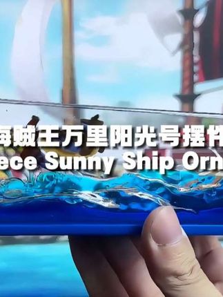 阳光号一定会像这个摆件一样 无论遇到怎样的阻挠都永不翻船 #海贼王 #阳光号 #海米一家 #海贼迷 #礼物