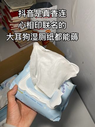 哈哈 心相印联名的大耳狗湿厕纸大羊毛啊!这羊毛不薅白不薅!#心相印 #湿厕纸 #厕纸还是湿的好 #大耳狗联名 #超便宜超划算