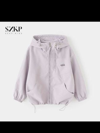 SZKP秋季新款女童装休闲上衣中大童时尚洋气儿童外套#冲锋衣外套 #百搭上衣 #柔软舒适 #超便宜超划算 #潮流穿搭