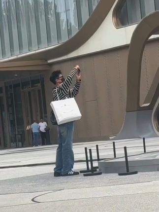 #李现 哥 是你吗??#路人视角
