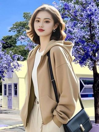 #连帽外套#减龄显瘦穿搭 #高级感穿搭 #秋冬穿搭 @抖加🔥上热门🔥dou+🔥热点宝