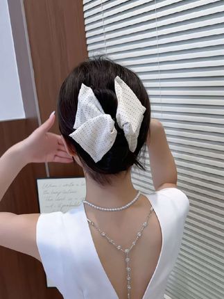 波点三角抓夹#仙女必备 #小众设计感 #名媛气质 #抓夹推荐