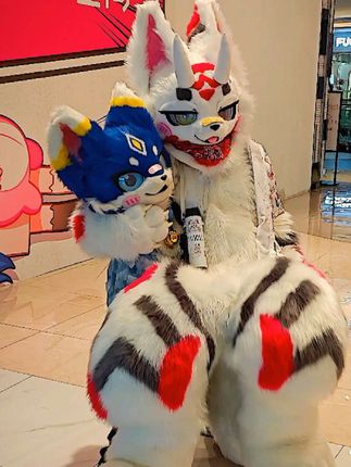 说我呆的,我一秒让你们飞起来!#furry #福瑞控 #毛茸茸