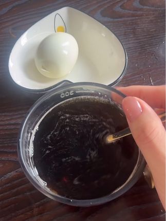 早餐黑咖啡☕️➕🥚#减脂期 #我要变瘦变美变好看 #瘦下来遇见更好的自己