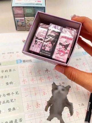 卡通迷你夹心橡皮擦#橡皮擦 #卡通橡皮